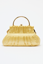 Jessica Timeless Classic - Pochette satinée avec strass - Dorée