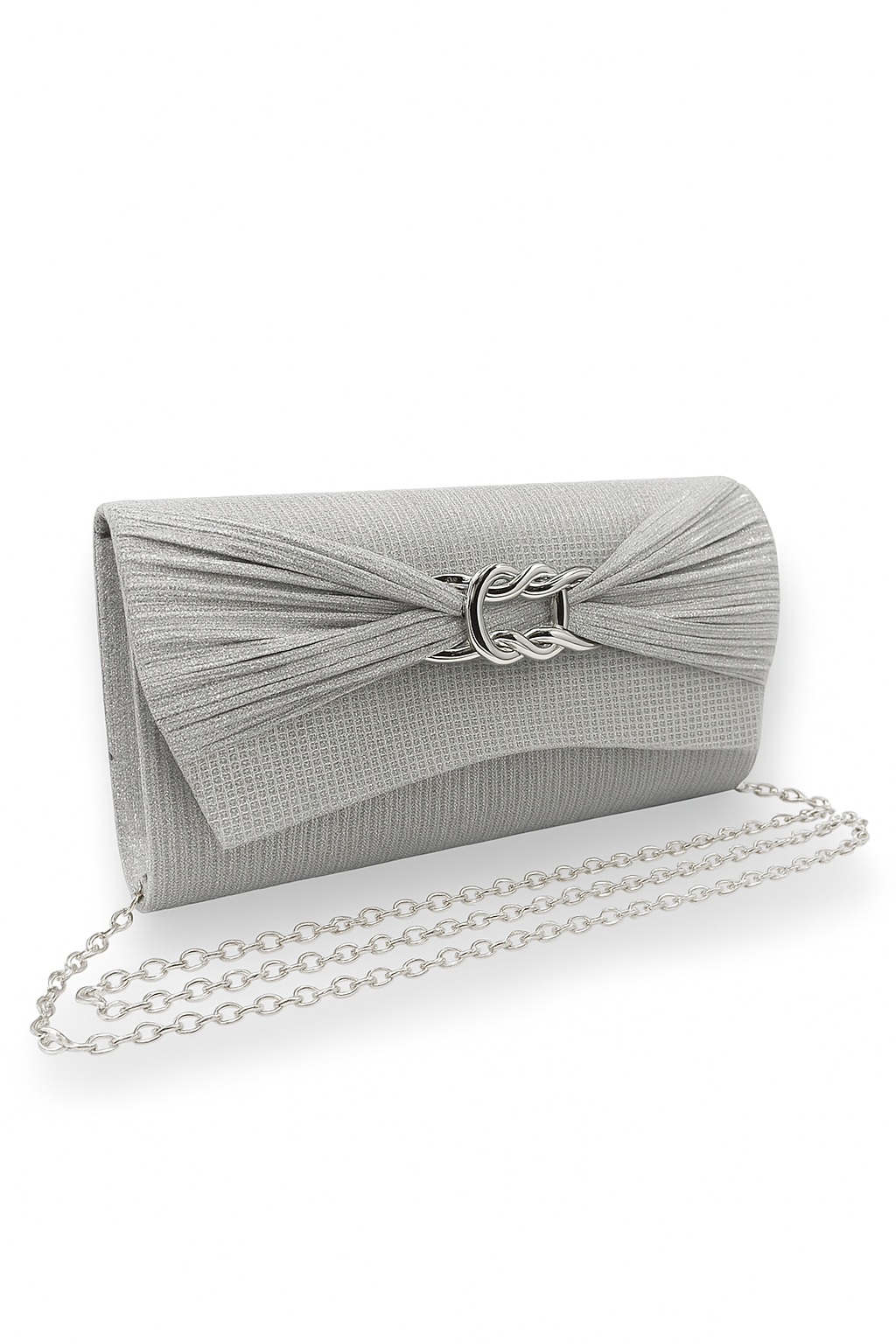 Michelle Moon - Pochette à rabat - Argentée