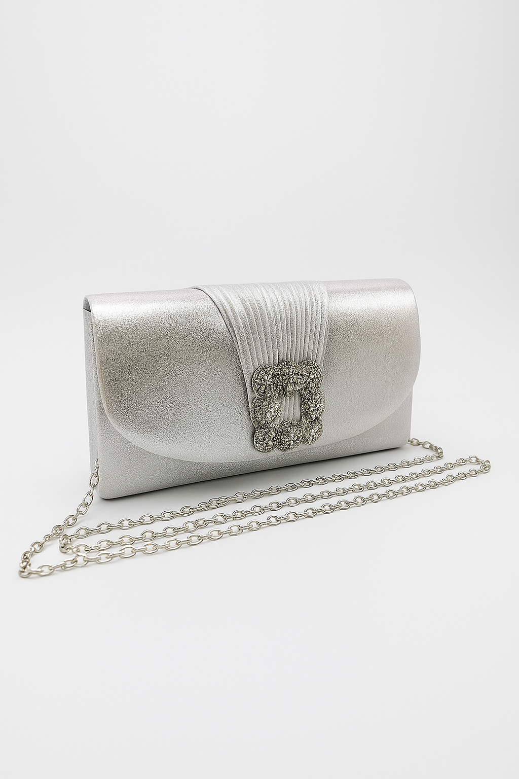 Michelle Moon - Pochette à rabat - Argentée