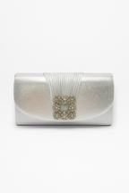 Michelle Moon - Pochette à rabat - Argentée