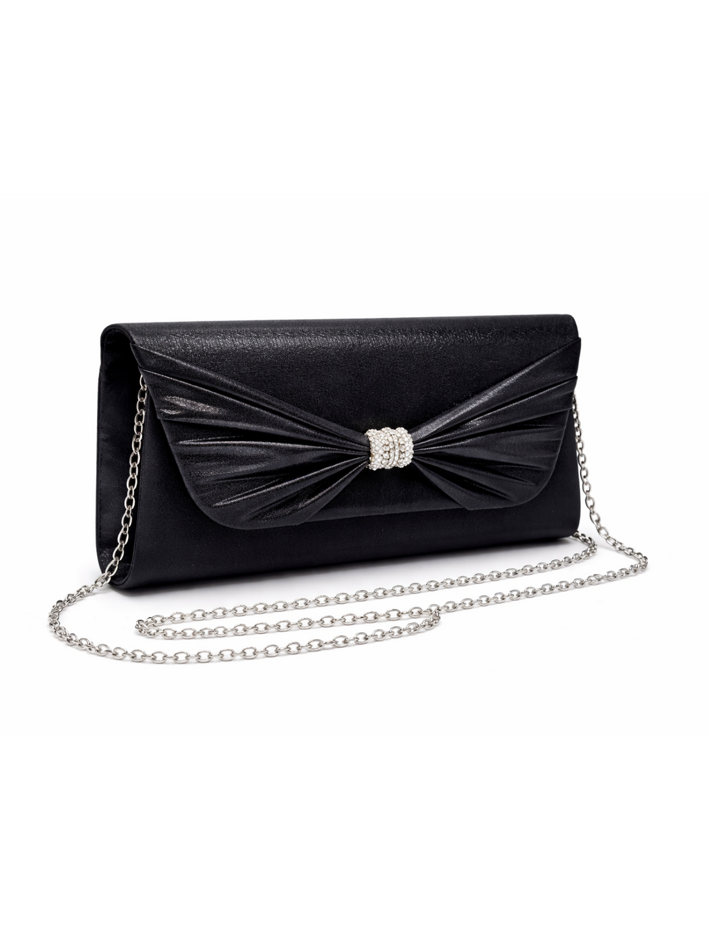 Michelle Moon - Clutch con lazo - Dorado