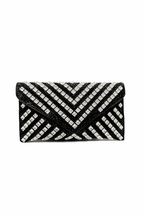 Michelle Moon - Cartera de mano con strass