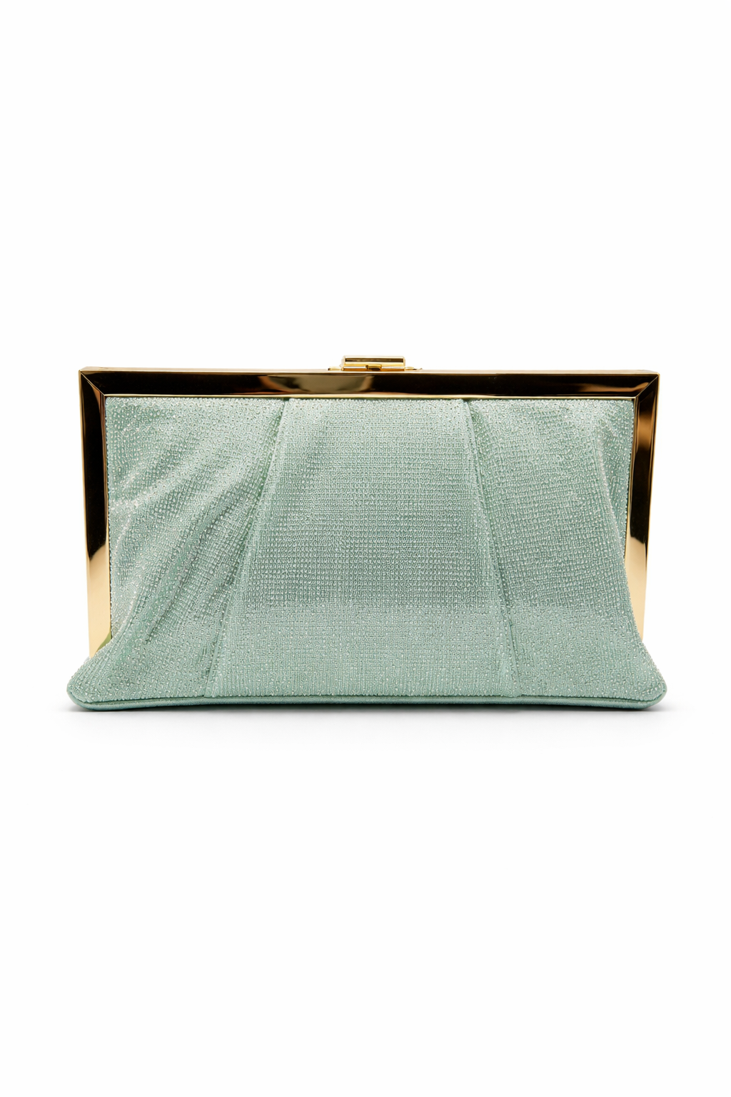 Michelle Moon - Superb aqua green evening bag