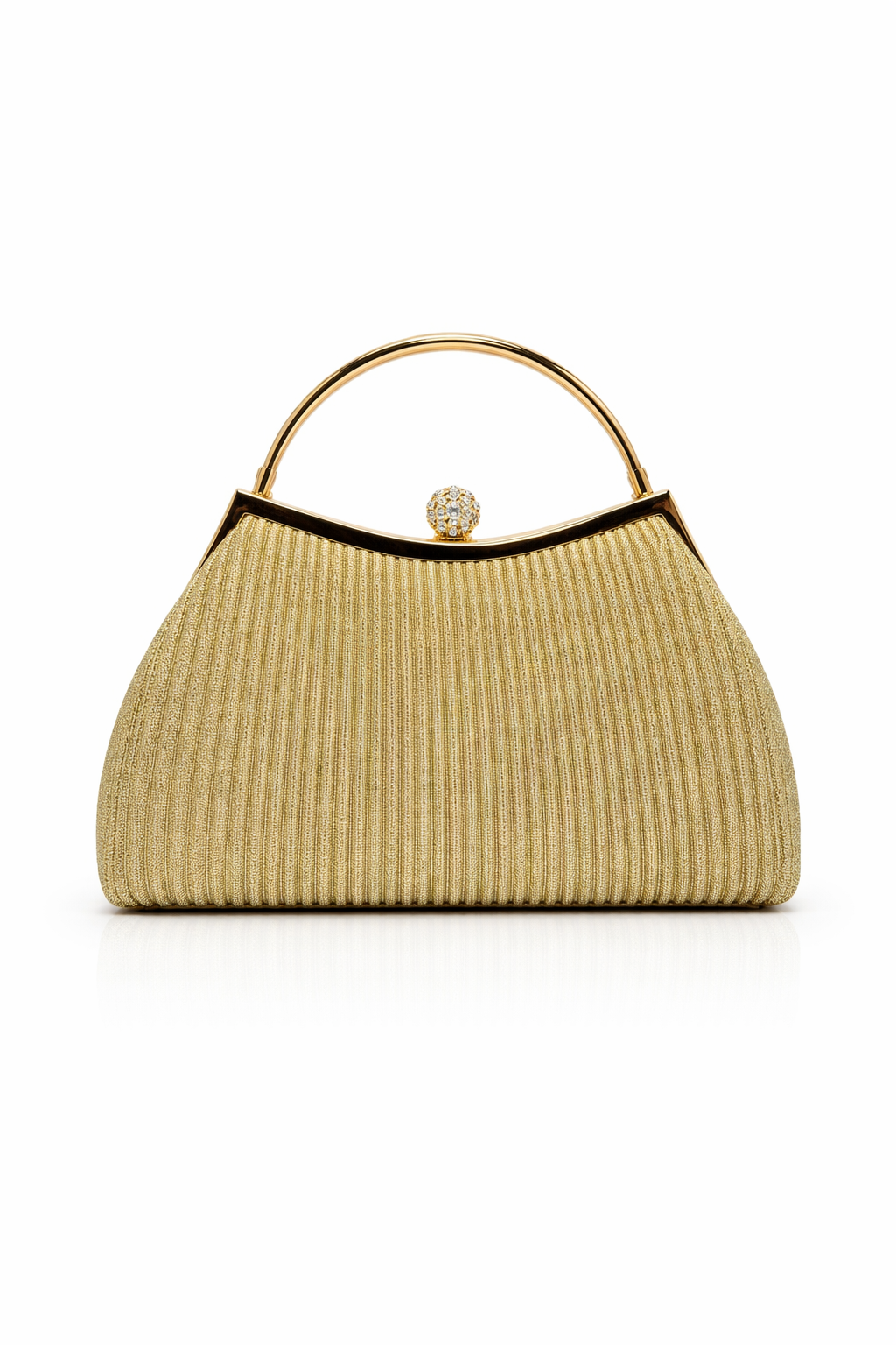 Michelle Moon - Pretty Gold Evening Bag