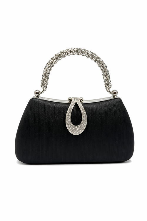Jessica - Sac à strass noire