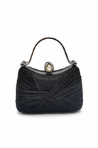 Michelle Moon - Black sequined bag