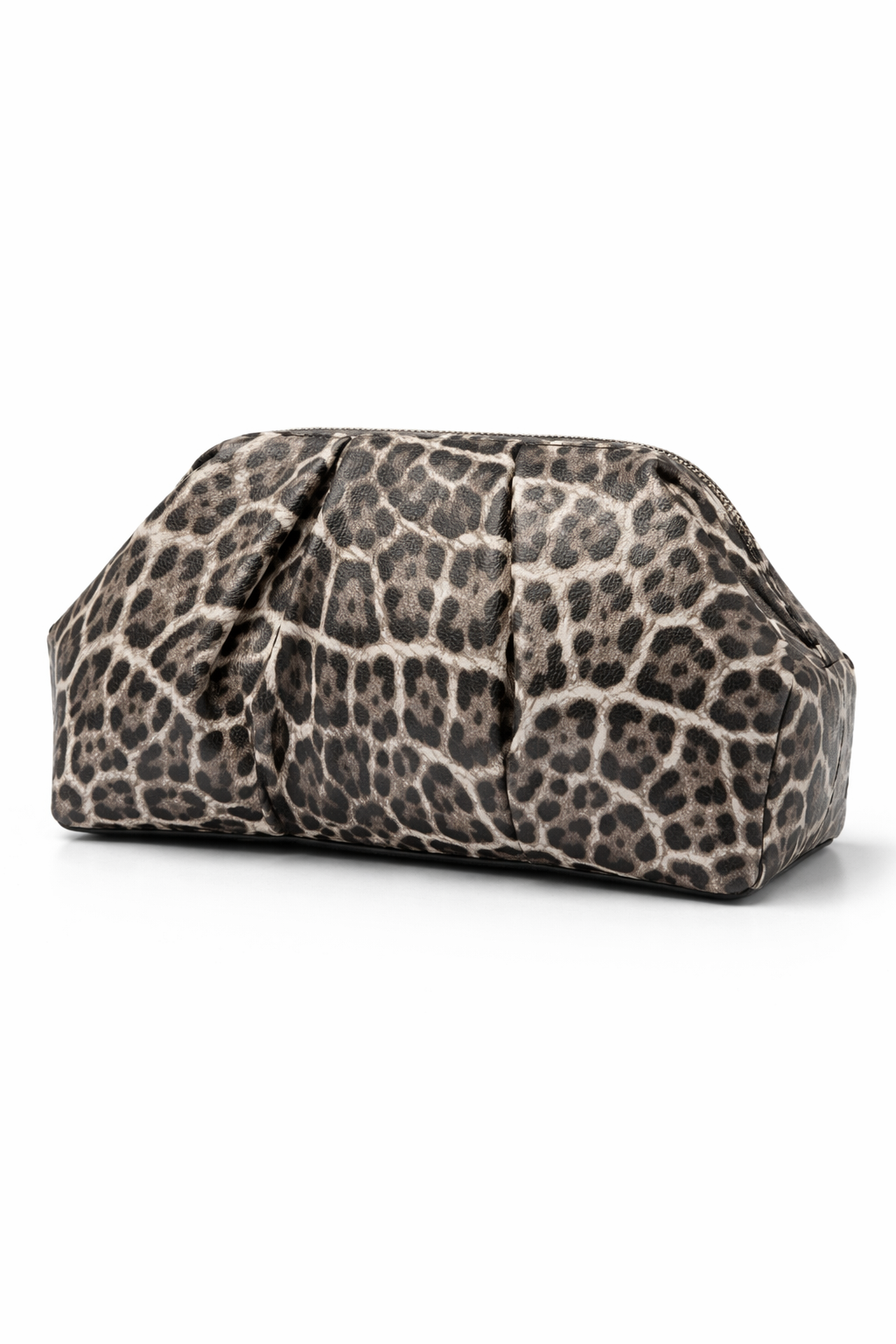 Michelle Moon - Leopard print clutch bag