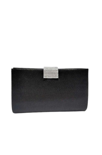 Jessica - Clutch negro y con pedrería