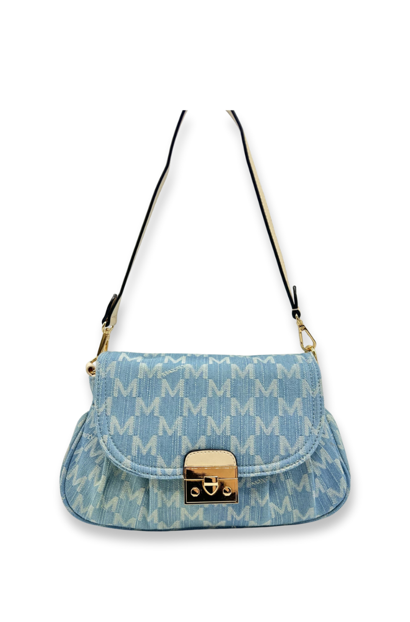 MaxFly - Bolso estampado - Azul claro