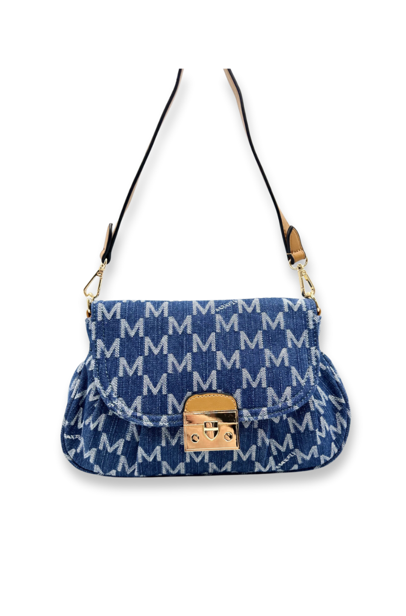 MaxFly - Bolso estampado - Azul marino